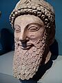 Male worshipper, 500-480 BC, British Museum, London, UK, 2015