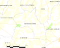 Map commune FR insee code 53069