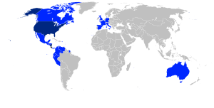 Archivo:Map of the Costa Rican Diaspora in the World