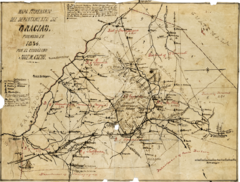 Archivo:Mapa Itinerario del Departamento de Gracias 1834