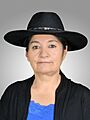 María Cristina Choque Gutiérrez. Official portrait, 2020. Chamber of Deputies of Bolivia