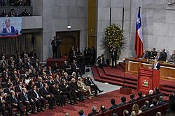 Archivo:Ministra Paula Narváez asiste a la Cuenta Pública 2017 de la Presidenta Michelle Bachelet (34873122692)