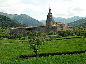 Archivo:Monasterio agustino recoleto de San Millán de la Cogolla