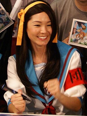 Archivo:Patricia Ja Lee as Haruhi Suzumiya