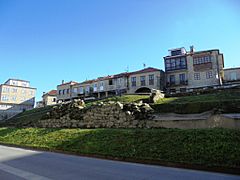 Pontevedra capital Muralla de Pontevedra vestigios