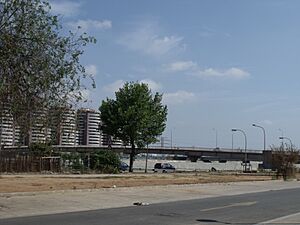 Archivo:Puente que une las dos partes de La Torre