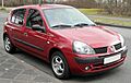 Renault Clio II front 20090329