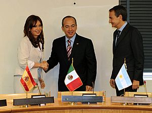 Archivo:Reunión con Zapatero y Calderón en Nueva York