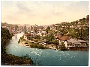 Archivo:Sarajcvo (i.e., Sarajevo), Bendbasi, Bosnia, Austro-Hungary-LCCN2002708499