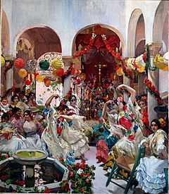 Archivo:Sevilla. El baile, por Joaquín Sorolla