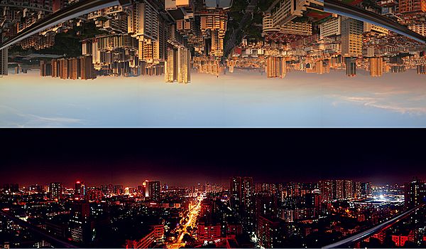Archivo:Shenzhen Day and Night