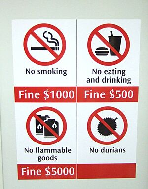 Archivo:Singapore MRT Fines