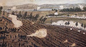 Sneden watercolor of Battle of Malvern Hill.jpg