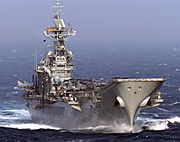 Spanish aircraft carrier Principe de Asturias
