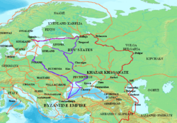 Archivo:Varangian routes