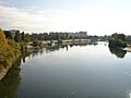 View of the Dniester(Nistru) river in Tiraspol