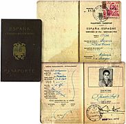19520809 Spanisch-Ifni Reisepass