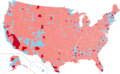 2024 Presidential Election by County Flips