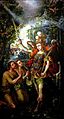 Adán y Eva arrojados del Paraíso - 1690 - Juan Correa