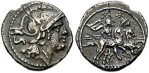 Archivo:ArSestertiusDioscuri