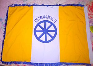 Archivo:Bandera del Corrigimiento Los Cerros de Paja