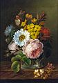Beaux-Arts de Carcassonne - Bouquet de fleurs dans un verre d'eau - Anne Vallayer-Coster - Joconde04400000408