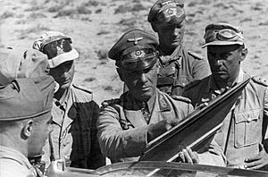 Archivo:Bundesarchiv Bild 101I-786-0327-19, Nordafrika, Erwin Rommel mit Offizieren