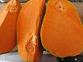 Calabaza abierta