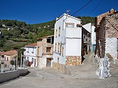 Calle típica de Cañada del Provencio