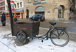Archivo:Cargo tricycle in Stockholm