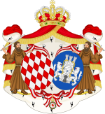 Coat of Arms of Grace, Princess of Monaco.svg