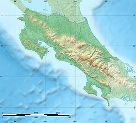 Península de Burica ubicada en Costa Rica