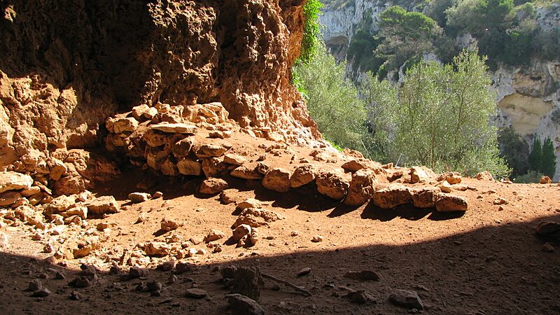 Cova Murada mur