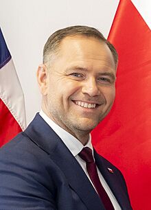 DHS Secretary Kristi Noem Travels to Poland - 54553881558 (Nawrocki cropped12).jpg