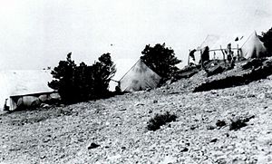 Archivo:Dell's Summit in on Mt. San Antonio, California, ca. 1910