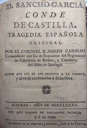 Archivo:Don Sancho García Conde de Castilla