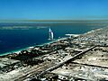 Dubai - Burj Al Arab - Sheikh-Zayed-Road - zwischen Madinat Jumeirah und The World - ا مدينة جميرا والعالمية - panoramio