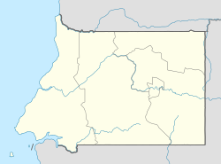 Nsork ubicada en Guinea Ecuatorial