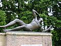 Ereveld Ede bronzen beeld