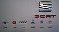 Evolucion del logo SEAT Clasissauto 2015 (6)
