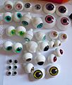 Eyes for ball-jointed dolls