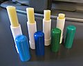 Homemade lip balm