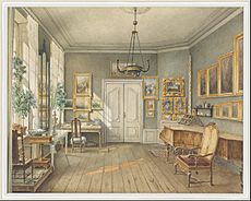 Archivo:Julius Eduard Wilhelm Helfft - The Music Room of Fanny Hensel (nee Mendelssohn) - Google Art Project