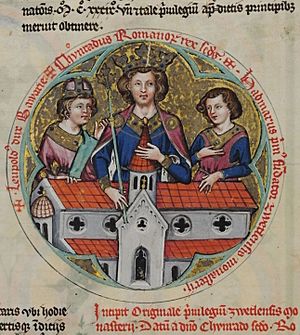 Archivo:Konrad II miniatur