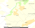 Map commune FR insee code 14089