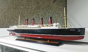 Archivo:Maqueta del Lusitania