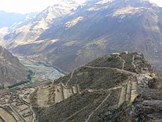 Archivo:Overview of Inca Site at Pisac