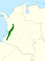 Picumnus granadensis map