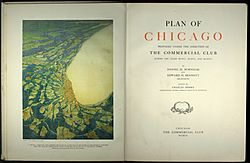 Archivo:Plan of Chicago by Burnham & Bennett 1909, title pages
