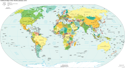 Archivo:Political map of the World (January 2015)